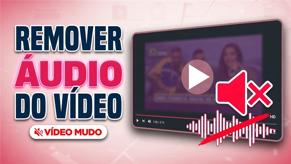 Remover Áudio de Vídeo Online Grátis - Silenciar Vídeo no Navegador